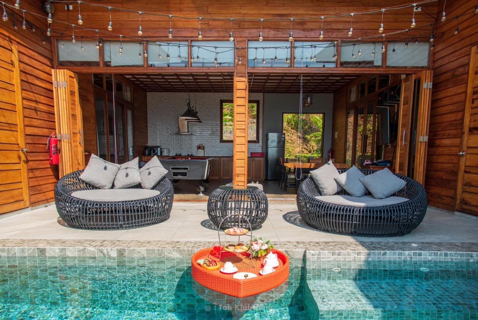 เขาทองพูลวิลล่ากระบี่ Khaotong Pool Villa Krabi Ban Nai Sa Exterior photo
